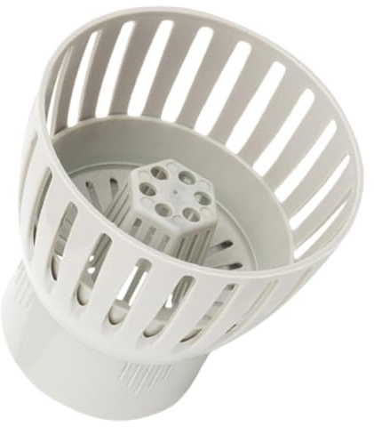 BUGUUYO Pvc Abflussrohr für Fischteiche mit Einfachem Einbau und Effektivem Laubsammler Zubehör für Teichklarheit und Aquarien Wasserpflanzen Filtration