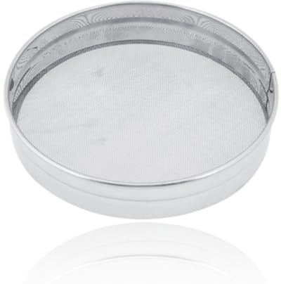 Colador de miel, filtro de acero inoxidable, colador de desechos de doble tamiz, equipo extractor de miel para herramientas de equipos de apicultura