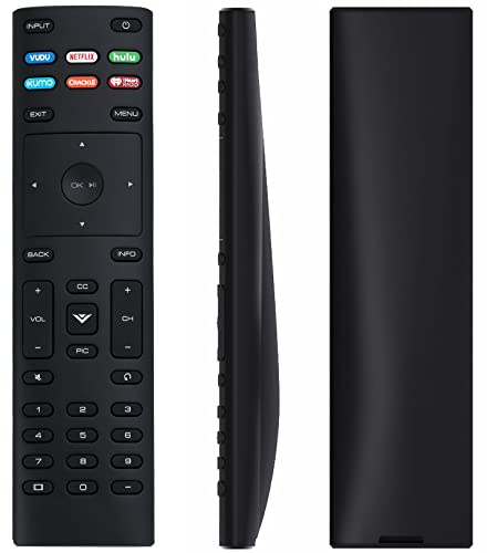XRT136 Remote Control Replace fit for VIZIO TV D24F-F1 D32FF1 D43F-F1 E55U-D0 E55UD2 E55-D0 E55E1 M65-D0 M65E0 P65-E1 P75C1 P75E1 M70-E3 M75E1 E43-E2 D50F-F1 E32-D1 E32H-D1 E40-D0 E43-D2 E43U-D2
