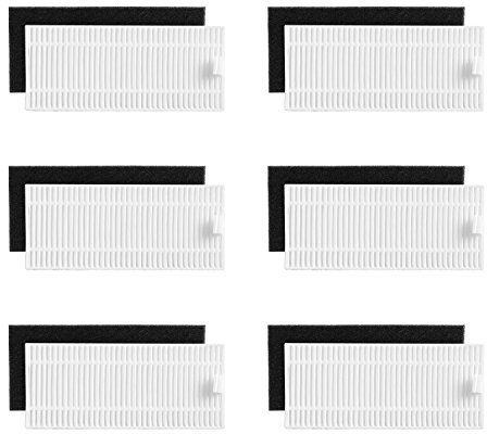 eufy RoboVac Replacement Filter Set, RoboVac 11S, RoboVac 15c, RoboVac 30, RoboVac 30c, Accessory