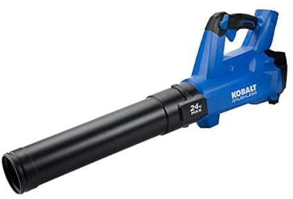 Kobalt 24-Volt Lithium Ion 410-CFM 100-MPH Brushless Cordless Electric Leaf Blower (Battery Not Included)