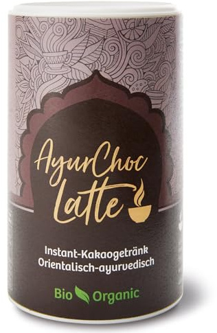 Classic Ayurveda - Bio AyurChoc Latte - 220 g - Würziges Kakao-Getränk mit ayurvedischen Gewürzen