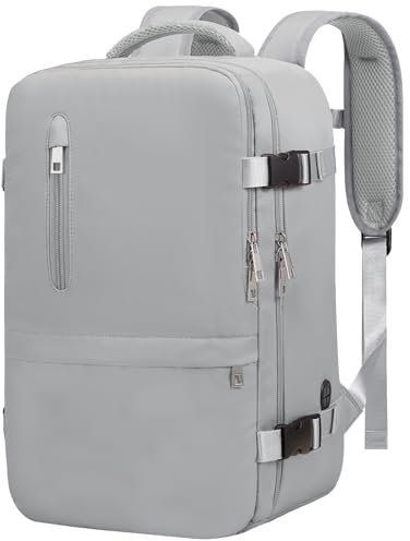 VMIKIV for Ryanair Cabin Bags 40x20x25 Underseat Travel Backpack Cabin Size for Mens Womens Hand Luggage Carry-Ons Laptop Backpack for Men Under Seat Flight Bag, with Chest Strap