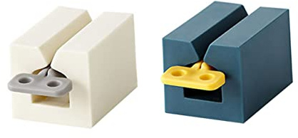 TOPBATHY 2pezzi Spremitore Di Plastica Manuale Estrusore Di Tubetti Durevole Per Uso Casalingo Colore Casuale Per Dentifricio Cosmetici Tinture e Altri Prodotti in Tubo