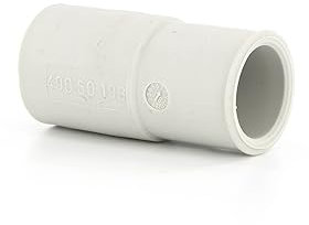 DEKAROX Adattatore per tubo di scarico, 21 mm su 19 mm, universale, per collegamento a sifone in lavatrice, lavastoviglie