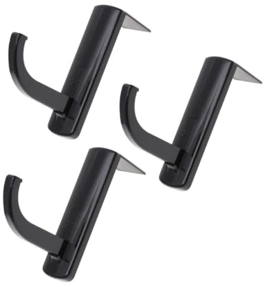 Uonlytech Supporto Adesivo per Cuffie 3 Pezzi, Gancio Reggi Cuffie per Scrivania o Muro, Protezione da Graffi e Schiacciamento