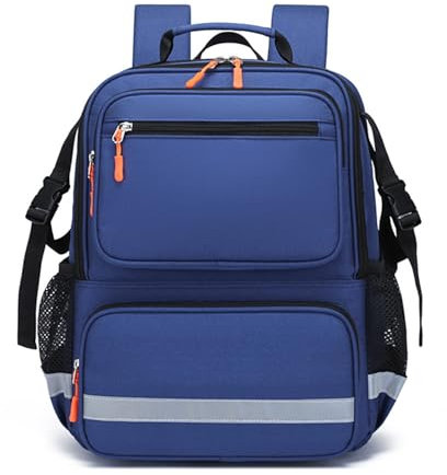 Joyfitness Ersthelfer-Tasche für Traumata, Ersthelfer-Rucksack, Rollstuhl-Rucksack, Evakuierungstasche mit Mehreren Taschen, leer für Outdoor-Reisebüro (nur Tasche)
