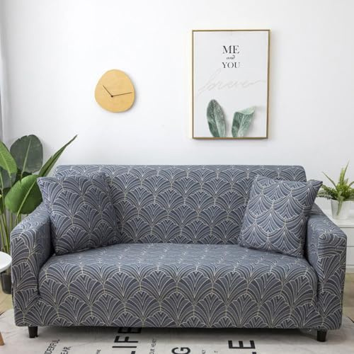 Hixingo Stretch Sofa Covers Spandex Couch Cover Modern and Simple Sofa Slipcovers, Armchair Cover Non-Slip Couch Covers Loveseat Covers Sofa Cover S-XL (Small (35-55),Baroque)