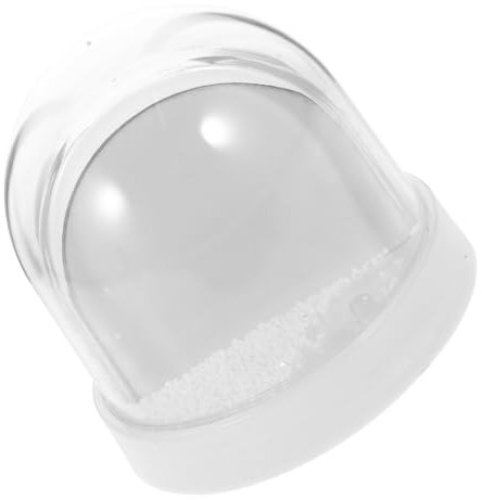 HOMOCONO Diy Schneekugel Fotorahmen Mit Bildeinsatz Handgemachte Leere Schneekugel Für Kreative Bastelprojekte Für Personalisierte Und Einzigartige Dekorationen