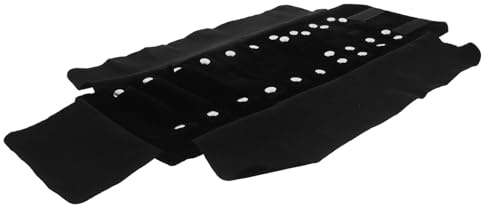 Garneck Portagioielli Arrotolabile Per Viaggi Donna Organizer Portagioielli Astuccio Scomparti Per Collane Orecchini Anelli