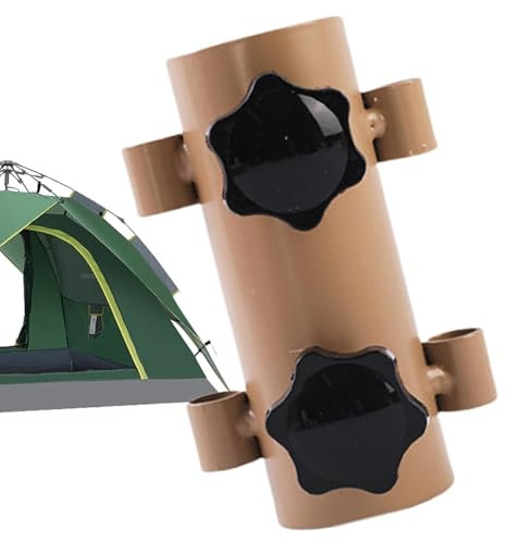 Halterungen für Campingzeltstangen, Halter für Campingzeltstangen, Winddichte Markisenstockhalterung - Markisenstützstabhalterung, Zelthalterrohr für Camping, , Wandern