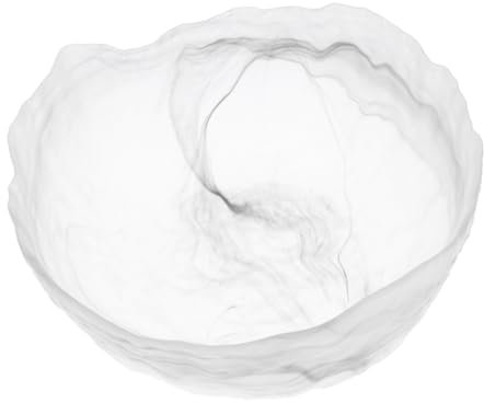 UTHCLO Accessorio per Bere Il tè Ciotola per Zuppa in Ciotola per Lavare Il tè Liscia Senza Fondo