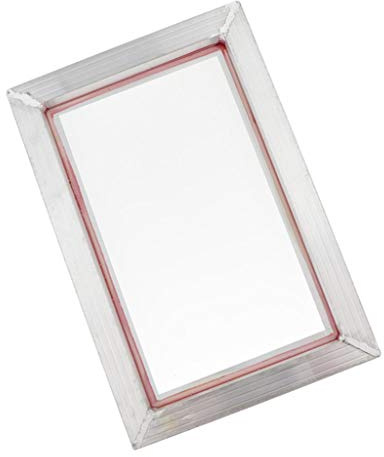 Perfeclan Siebdruck Aluminiumrahmen mit Siebdruck Polyestergewebe 77T 120T für Leiterplatten, 12 Größen, 20 x 30 cm, 77 t