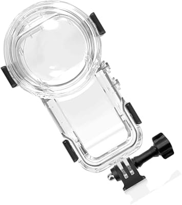 Custodia subacquea 60 m impermeabile per fotocamera sportiva con rivestimento anti impronte digitali per 360 senza cuciture custodia impermeabile per fotocamera