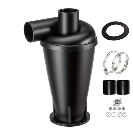 Aspirateur cyclonique haute efficacité avec filtre, collecteur/filtre/séparateur de poussières industrielles à base à bride