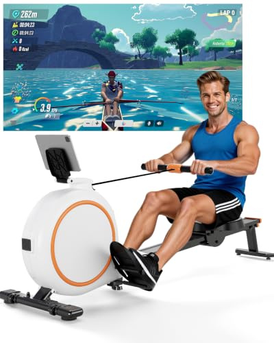 Lacuffy Indoor Rowing Machine, Magnetic with 32 Levels of Quiet Resistance