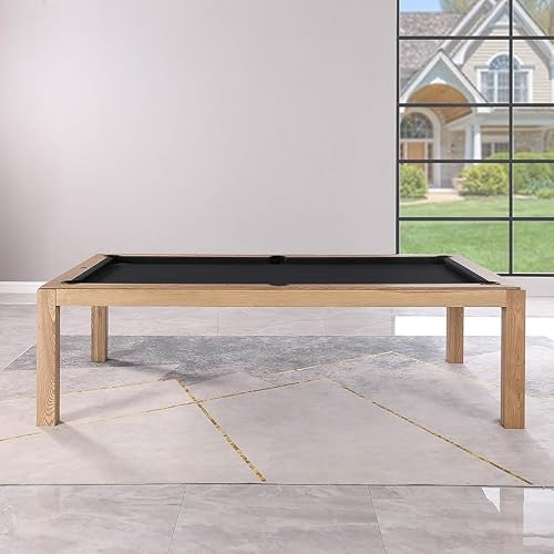 John West Billardtisch Vintage Oak 7ft mit Schieferplatte & Abdeckplatte