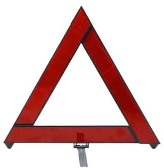 Reflex varningstriangel Avbrott Säkerhet Varning Triangel Road Reflector Vikbar stoppskylt reflektor(1pcs)