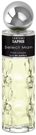 PARFUMS SAPHIR Select Man - Eau de Parfum Verdampfer für Männer, 200 ml