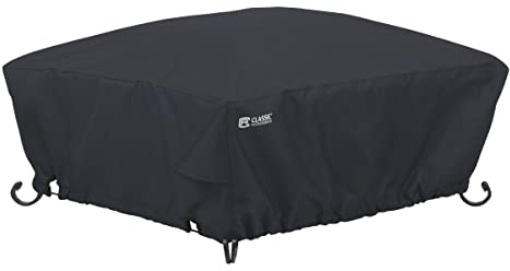 Klassiska tillbehör fyrkantig eldstadsskydd, svart (91 cm, liten)