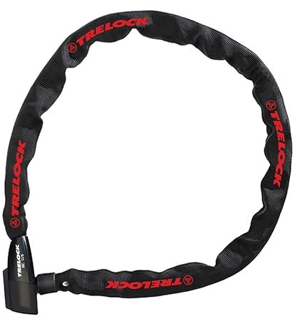 Trelock 8004429 Kettenschloss 60cm, Ø 4mm BC 115/60/4, ohne Halter, schwarz