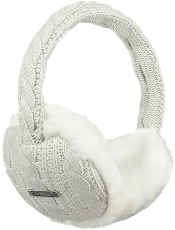 Barts Damen Monique Earmuffs Ohrenschützer, Weiß (OYSTER 0033), One size (Herstellergröße: UNI)