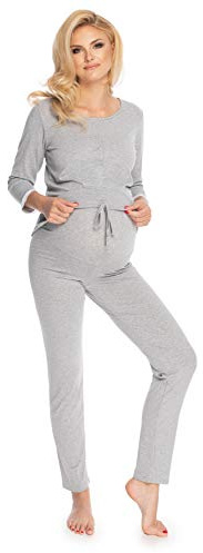 Selente Mummy Love mamma- pyjamas (Made in EU) pyjamas/nattlinne set för graviditet och amningstid