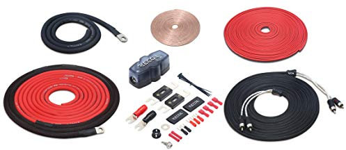 RECOIL PCK4 Kit Câblage Amplificateur 4 Gauge (25mm²) 99,99% OFC Complet