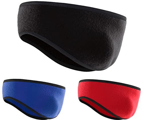 9PCS Sport Stirnband Damen Herren Winter Ohrenwärmer Stirnbänder Ohrenschützer Warm Headband für Jogging, Laufen, Wandern, Fahrrad und Motorrad