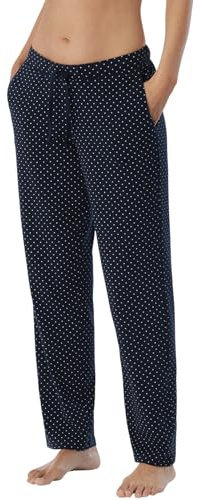 Schiesser Pantalon de Pyjama Long en Coton À Motifs – Mix + Relax Bas de Pijama Femme