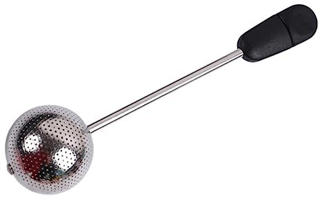 OKUMEYR Tea Drain Filter Stainless Steel Mesh Strainer for Loose Tea Creative Infuser Practical Accessories for Home Brewing