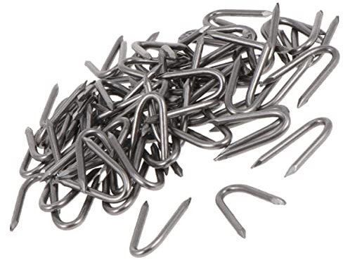 Toddmomy 140stücke U-geformte Nägel Aus Metall Für Zaunbefestigung Gartenpfähle Stabile Fechtnägel Mit Spitzen Enden Für Einfache Installation