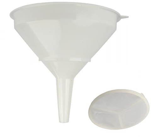 Trichter groß Ø 30cm mit Sieb zum Abfüllen von Bier, Wein und Saft – Nachhaltig, Wiederverwendbar und Effizient für Hobbybrauer & Weinmacher