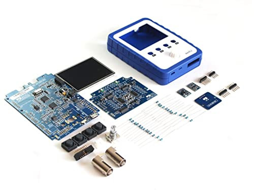 KOZWAY Oscilloscope, Mini de Poche DIY Kit d'oscilloscope numérique à écran Tactile de l'oscilloscope numérique 2,4 (Color : Without Probe)