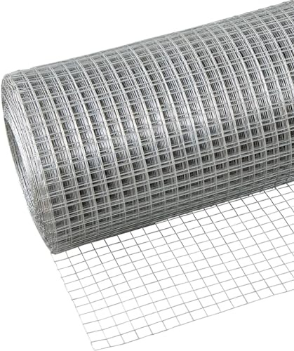 Yoeoefuo Drahtgitter Maschendraht Maschendrahtzaun Wühlmausgitter 1x5m 1x10m 1x15m 304 Edelstahl Gitter Rolle Schweißgitter Volierendraht Mehrzwecknutzung Metallgitter Wire Mesh(Size:1x4m)