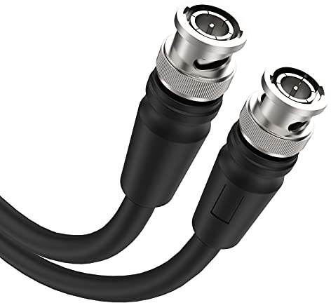 Dbilida 12G SDI Kabel 30 M, 4K Video RG11 75ohm BNC 16AWG - Unterstützt 12G/6G/3G-SDI/HD-SDI für Video-Sicherheitskamera, Blackmagic Converter
