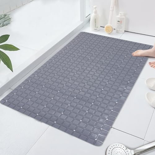ABCDipper Tapis de Douche Antidérapant pour L'intérieur de la Douche Tapis de Bain en Caoutchouc Souple Anti-moisissure Tapis Debout pour Salle de Bain Douche Baignoire 40x70cm