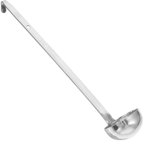 DONFAMDS Cucharón Capacidad de 30cc para Servir Sopa de Acero Inoxidable Utensilio de Cocina y Mango Antideslizante Adecuado para Uso Doméstico