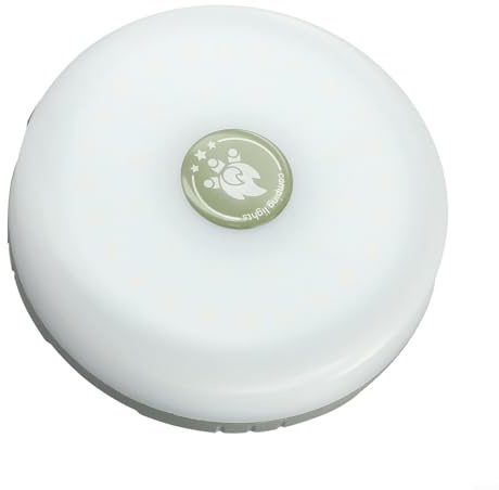 Jonikuper Tira de luz LED de camping de 10 m con batería de 2000 mAh, resistente al agua, estado de ánimo RGB para acampar al aire libre y decoración de jardín, recargable por USB-C