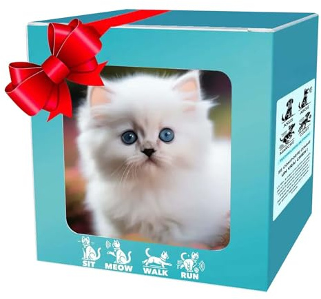 Interactive Robotic Puppy Toy with Realistic Walking, Barking/Meowing,2025 Robot Dog for Kids, Tail Wagging Electronic Pets Gift for Kids & Adults A