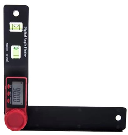 Gihioue Digitale Wasserwaage | Elektronisches Winkelmesser-Werkzeug, Winkelmesser, Holzbearbeitung, Messung | Elektronischer Winkelmesser, und präzises digitales Winkelmesser-Messwerkzeug