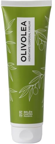 Olivolea - Crema idratante per il corpo familiare, pelle secca, sensibile e atopica, formula di origine naturale, senza parabeni, ripara e nutre, elasticità e idratazione quotidiana, 250 ml