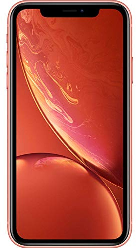 Apple iPhone XR, 64GB, Coral - Unlocked (Renewed)