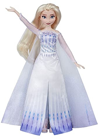 Disney Eiskönigin Traummelodie ELSA singende Puppe, singt „Zeige Dich“ aus dem Film Die Eiskönigin 2, für Kinder