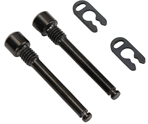 Alomejor Mountain Bike disc Brake Screws, Easy Installation,Alloy Caliper Fixing kit,with snap Springs Threaded pins Oil Discs,for Cyclists Bike Repair Shops Trail Riding Enthusiasts