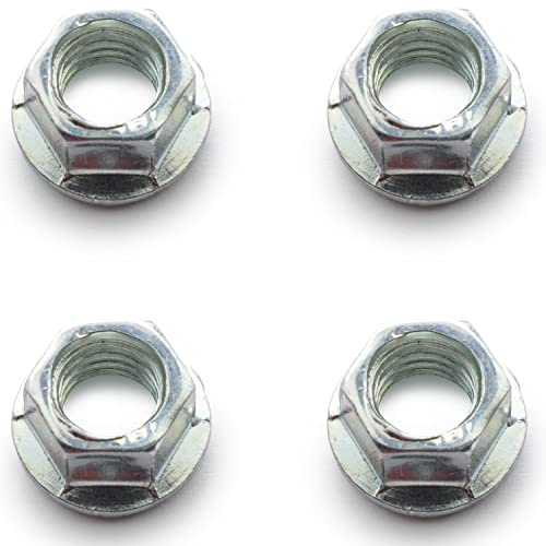 Easyboost 4 Muttern für Zylinderstehbolzen M7 für AM6 Rieju DT TZR Derbi Euro 2-3-4 Peugeot 103 MBK 51 Nitro Aerox Mach-G Jog-R Ovetto Malaguti F10 F12 F15 für Aprilia SR CPI