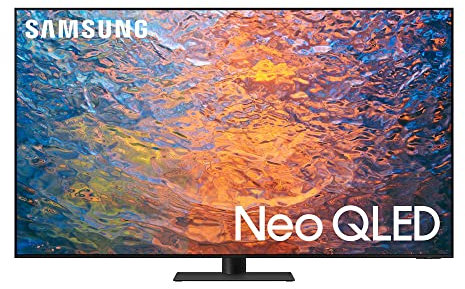 Samsung TV Neo QLED QE55QN95CATXZT, Smart TV 55 Serie QN95C perfetto per il Gaming, Neo QLED 4K UHD, Dolby Atmos, Alexa e Google Assistant integrati, Slate Black, 2023, DVB-T2