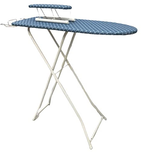 Planche A Repasser Table à Repasser Table A Repasser Pliable Planche à Repasser Pour Centrale Vapeur Facile à Ranger Support Pour Tapis Repassage Pliable Réglable Hauteur (blue,91.5x30.5x55-74.5cm)
