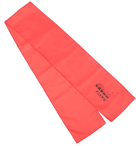 DOITOOL Klaviertastaturabdeckung Staubschutz und Tastaturschutz aus Polyester für 88 Tasten und Universelle Abdeckung Angenehmes Handgefühl für Aufrechtes Klavier
