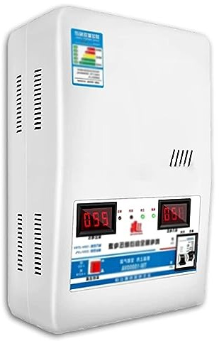 ALSUP Stabilizzatore di Alimentazione Domestica 220v Montaggio a Parete per Uso Domestico 15000W Protezione da sovratensione Piccolo stabilizzatore di Tensione CA